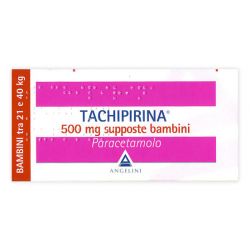 TACHIPIRINA*BB 10SUPP 500MG