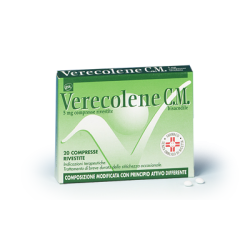 VERECOLENE CM*20CPR RIV 5MG