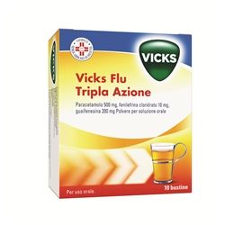 VICKS FLU TRIPLA A*OS POLV10BS