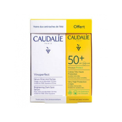 Caudalie vinoperfect cofanetto siero+solare 2024