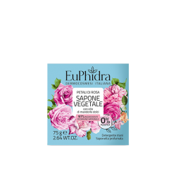 Euphidra saponetta vegetale petali di rosa 75g