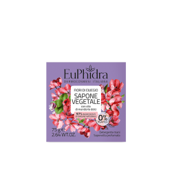 Euphidra saponetta vegetale fiori di ciliegio 75g