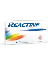 REACTINE*6CPR 5MG+120MG RP