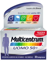 MULTICENTRUM UOMO 50+ 30 COMPRESSE