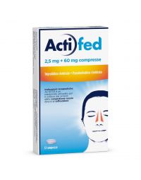 ACTIFED*12CPR 2,5MG+60MG